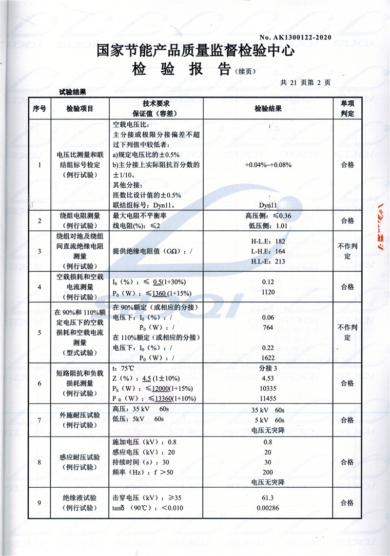 高低压试验报告-S11-1250于都于都于都油浸式变压器-2.jpg